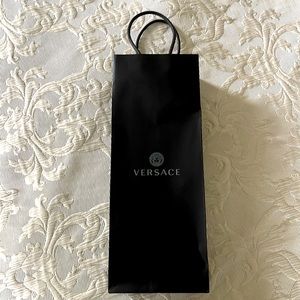 Authentic, empty Versace long paper bag
